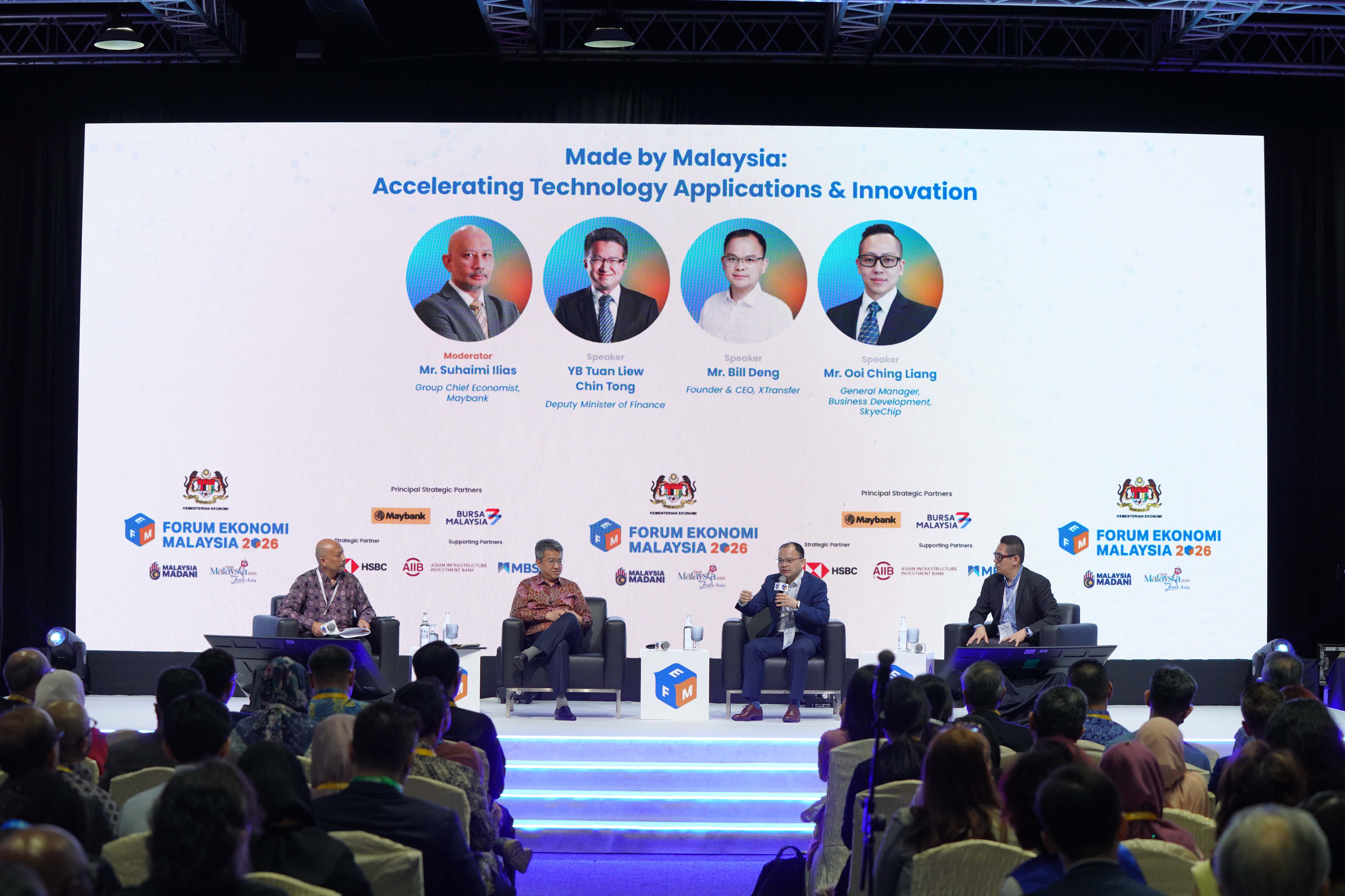 XTransfer Joins Forum Ekonomi Malaysia 2026 Bill Deng (second from the right), Founder and CEO of XTransfer, joins as a speaker at Forum Ekonomi Malaysia 2026.