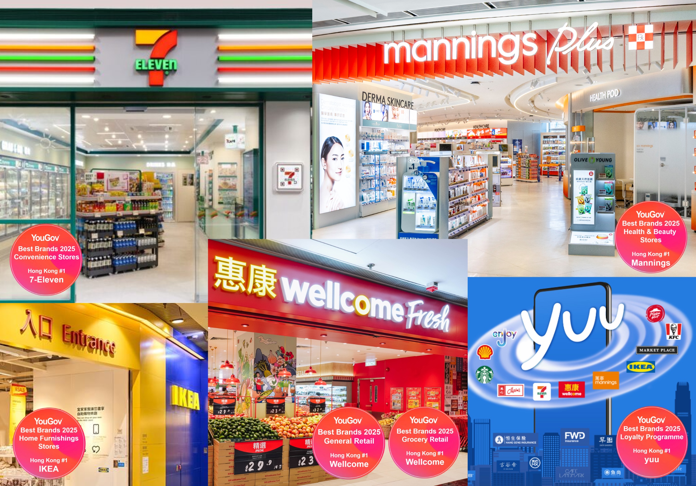 DFI Retail Group Celebrates Multiple Wins in YouGov’s Best Brands 2025 in Hong Kong DFI Retail Group Celebrates Multiple Wins in YouGov’s Best Brands 2025 in Hong Kong