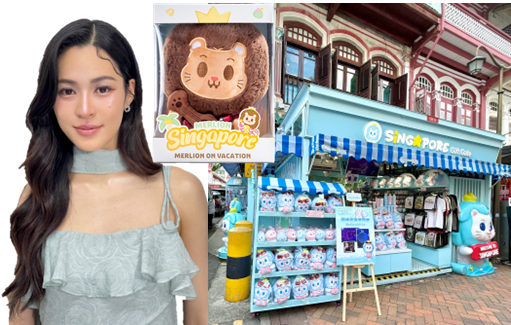 Sinnkawa Celebrates First Anniversary with Ling Ling Kwong Appearance and Launch of Merlion-Themed Café - Alvinology
