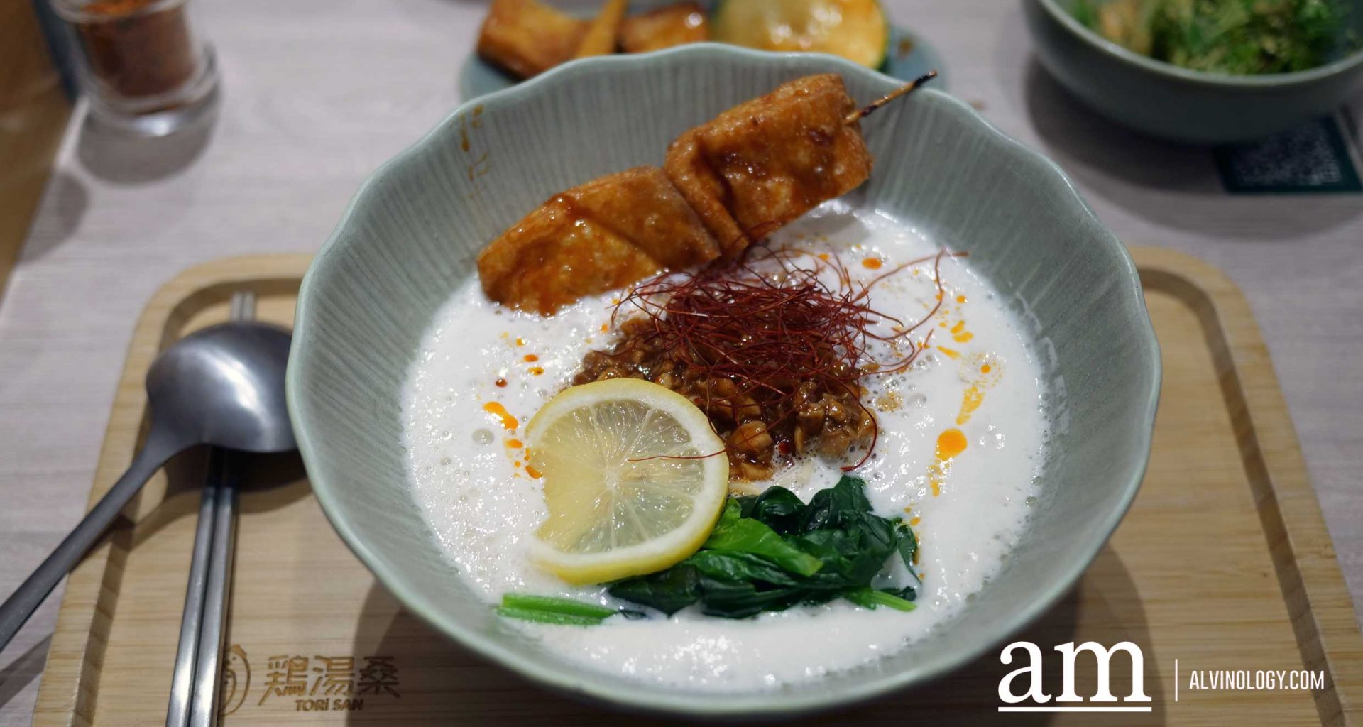 [Review] Affordable New Rice Bowls And Exclusive Soymilk Broth Ramen Land At Tori-san Telok Ayer - Alvinology