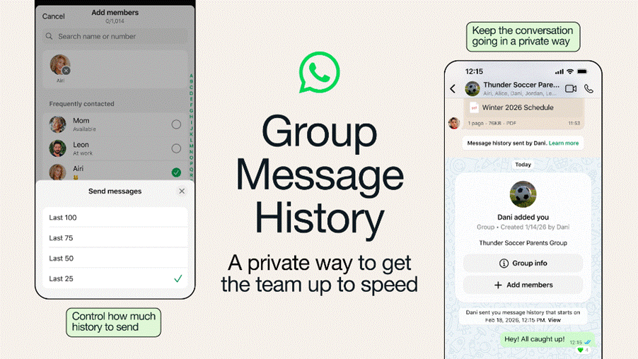WhatsApp Launches Group Message History for Seamless Chat Catch-Up - Alvinology
