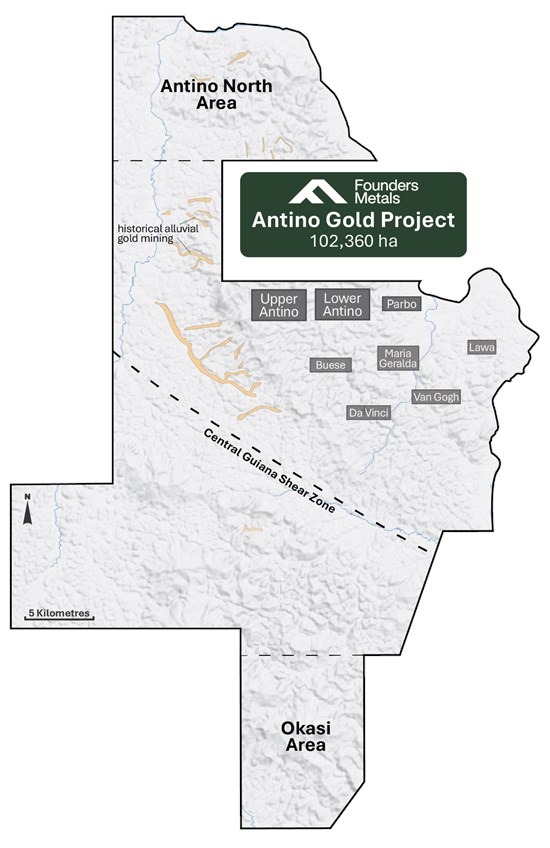 Founders Metals Upgrades Lower Antino to Advanced Target; Hits 65.9 m of 1.16 g/t Gold Founders Metals Upgrades Lower Antino to Advanced Target; Hits 65.9 m of 1.16 g/t Gold - Alvinology
