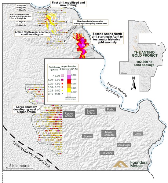 Founders Metals Added to GDXJ Index; Commences Drilling at Antino North Founders Metals Added to GDXJ Index; Commences Drilling at Antino North - Alvinology