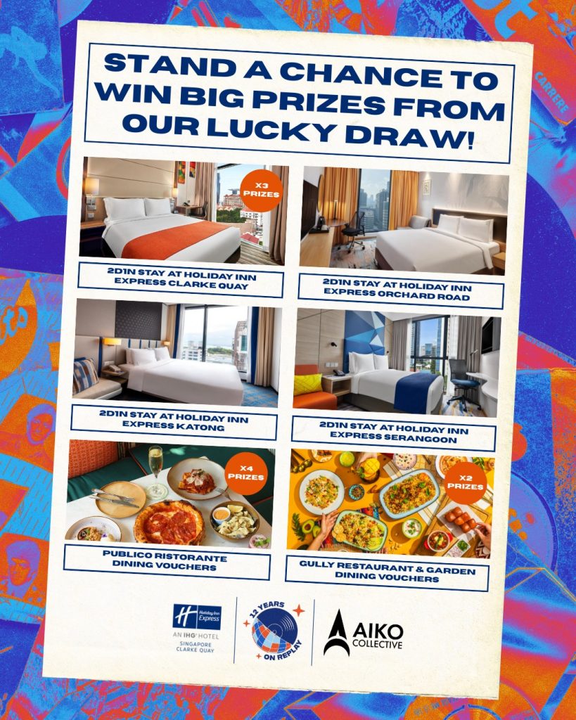 [Promo Alert] Holiday Inn Express Clarke Quay Celebrates 12 Years with a Retro-themed Sober Party and Mega Stay Deals - Alvinology