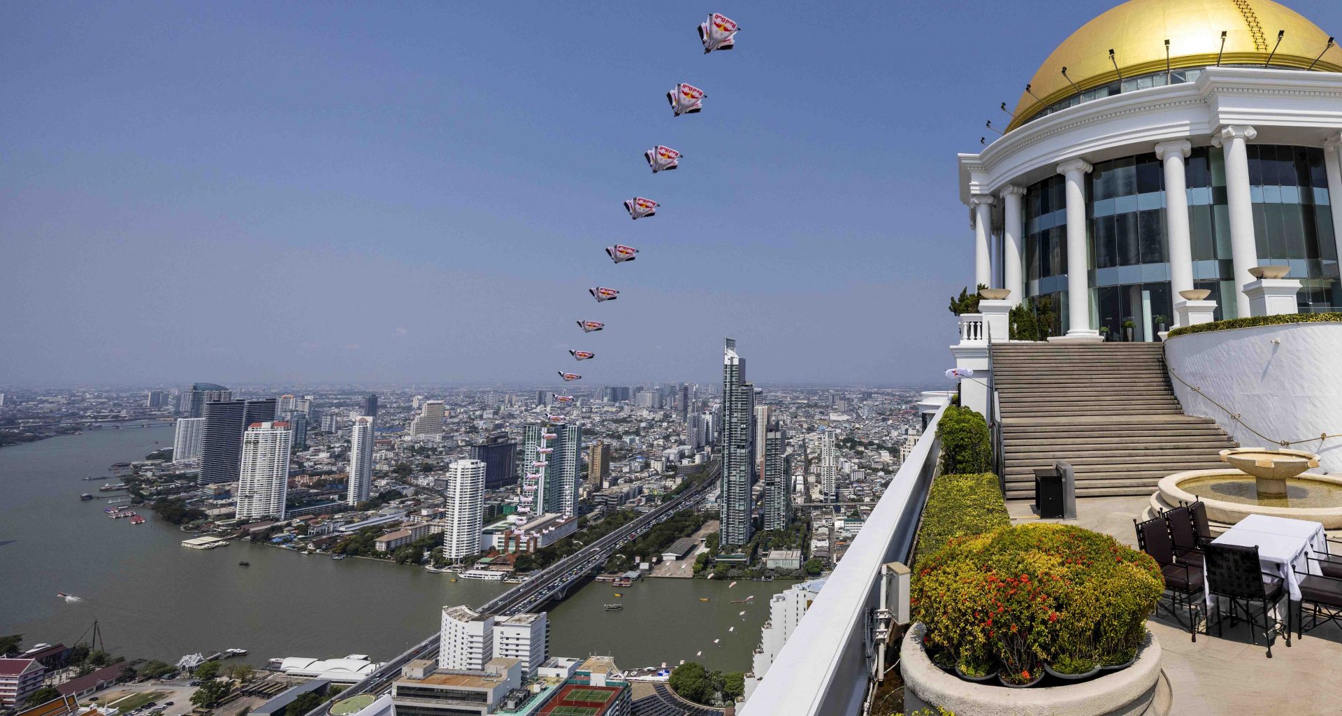 Red Bull Air Force Legend Miles Daisher Completes Bangkok’s First-Ever Wingsuit Flight at 260 km/h - Alvinology