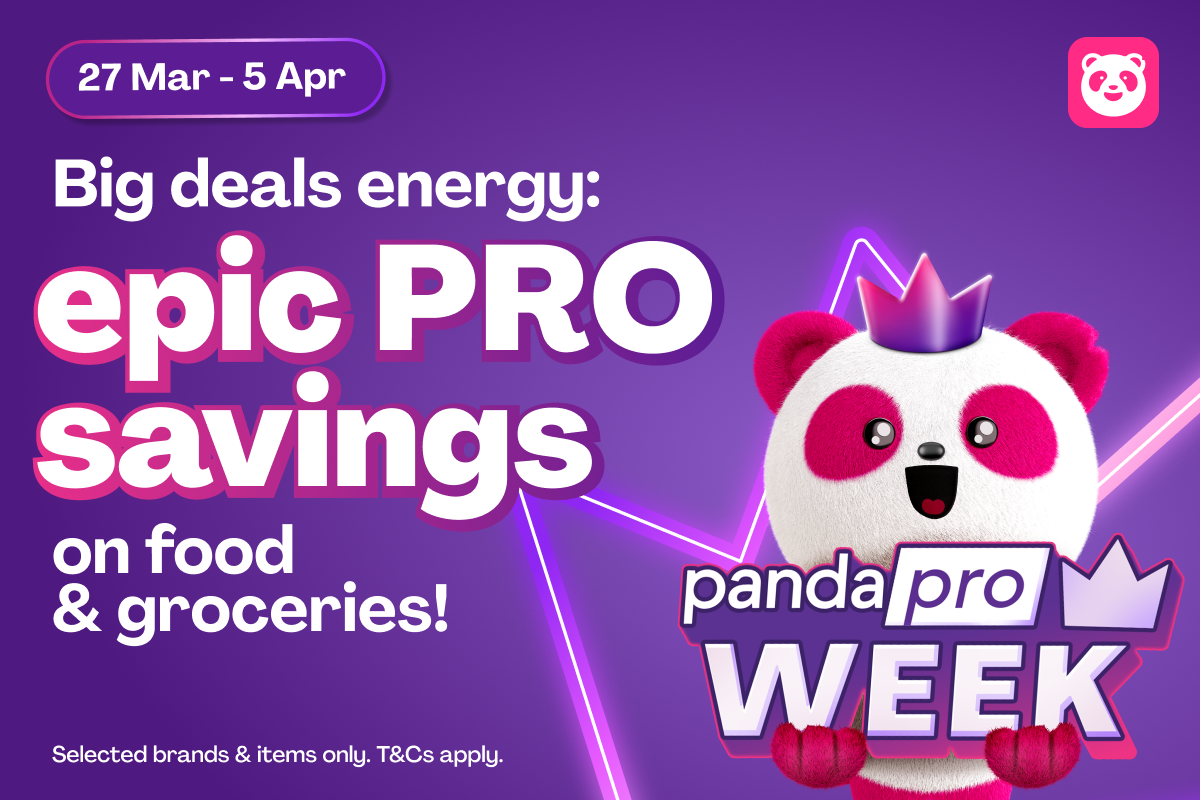 foodpanda’s PRO Week Returns with Big Savings: Up to 50% Off Food and 30% Off Groceries - Alvinology