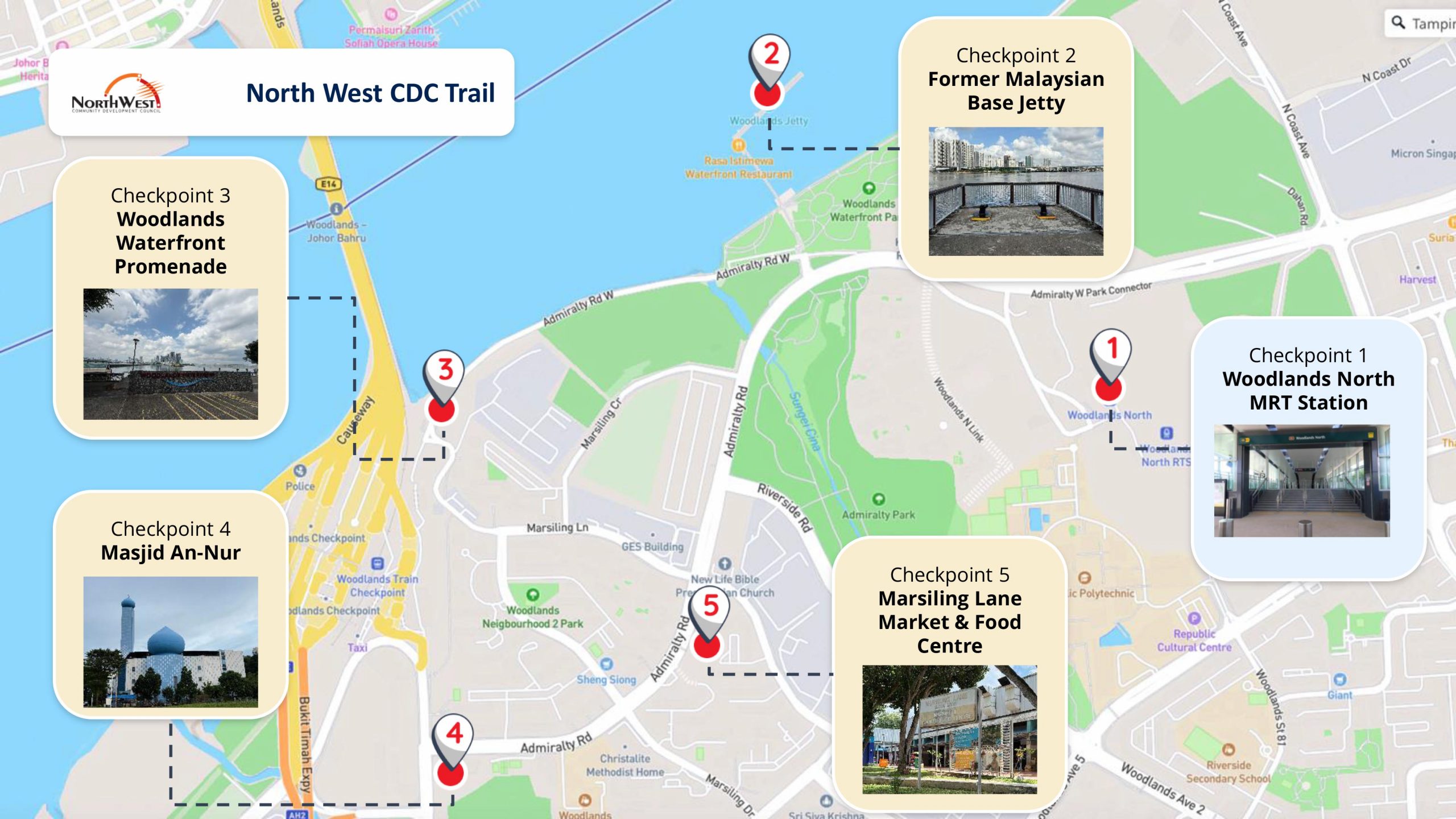 Walking Trails @ CDC (Heritage Edition) Launches with Five New Neighbourhood Trails Across Singapore - Alvinology