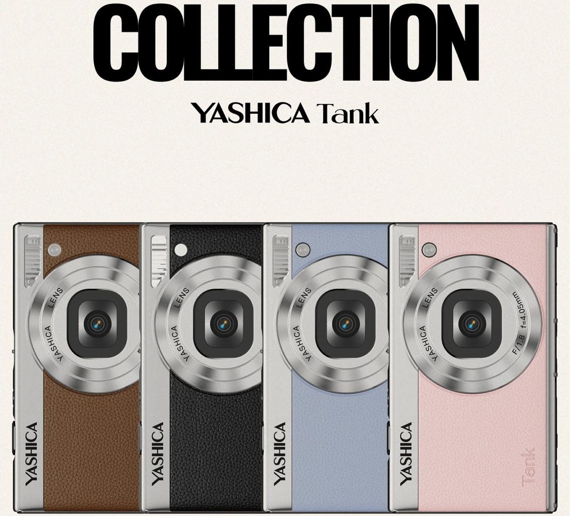 Travel Light, Shoot Freely: YASHICA Launches Tank, a Compact Camera with Retro Charm - Alvinology