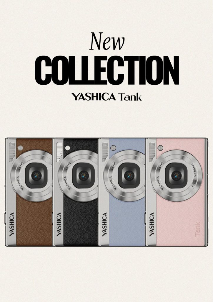 Travel Light, Shoot Freely: YASHICA Launches Tank, a Compact Camera with Retro Charm - Alvinology