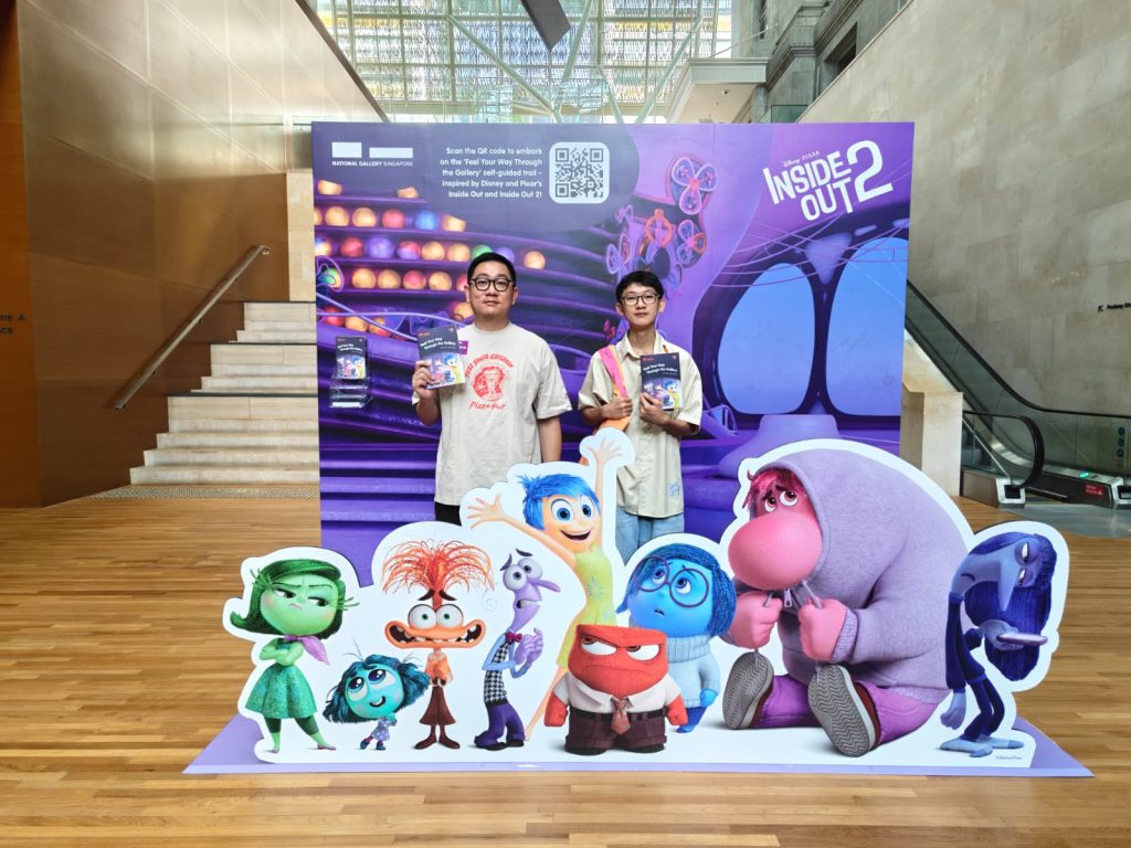 Pixar's Inside Out 2 Meets Art at National Gallery Singapore’s First Emotion Led Trail - Alvinology