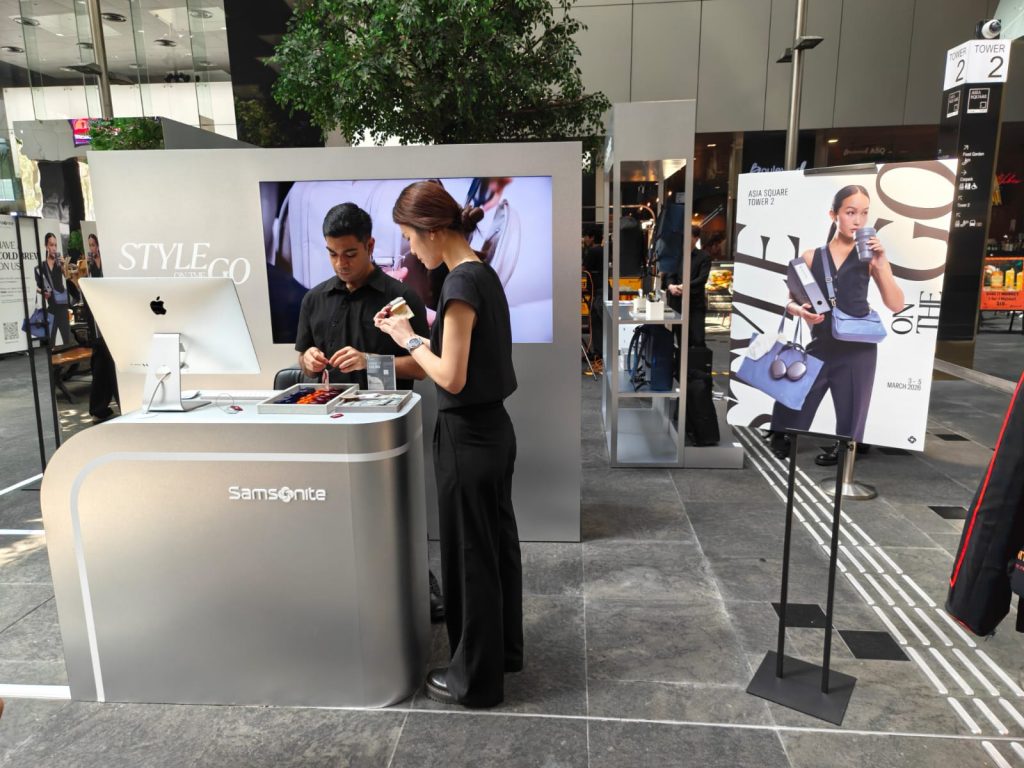 Samsonite Launches “Style On The Go: The Professional Edit” Pop-Up in Singapore’s CBD - Alvinology