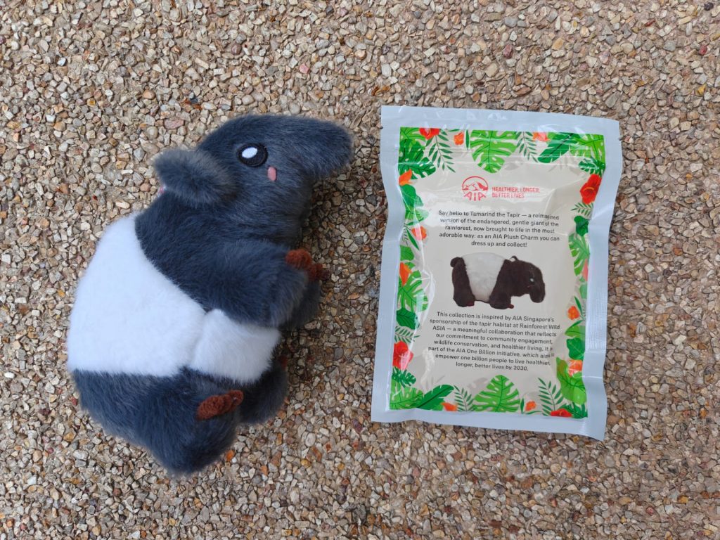 AIA Singapore Launches Tamarind the Tapir Plush Charm with Collectible Blind Bag Outfits - Alvinology