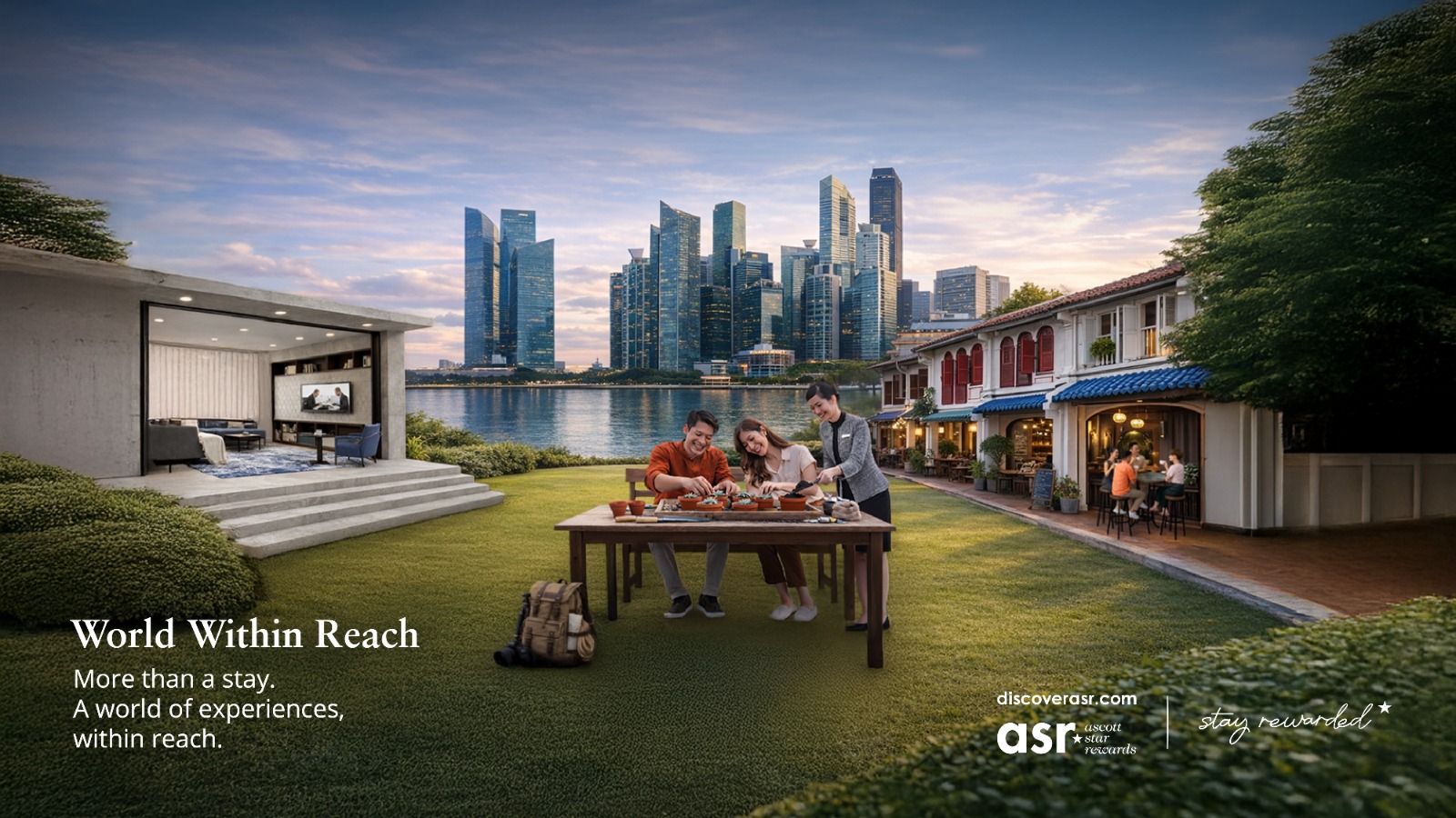 Ascott Singapore Launches "World Within Reach" Initiative to Connect Travellers with Local Culture - Alvinology