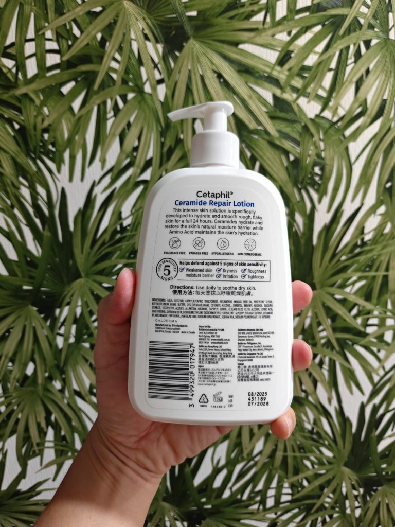 [Launch Promo] Cetaphil Unveils New Ceramide Repair Lotion in Singapore for Dry and Flaky Skin - Alvinology