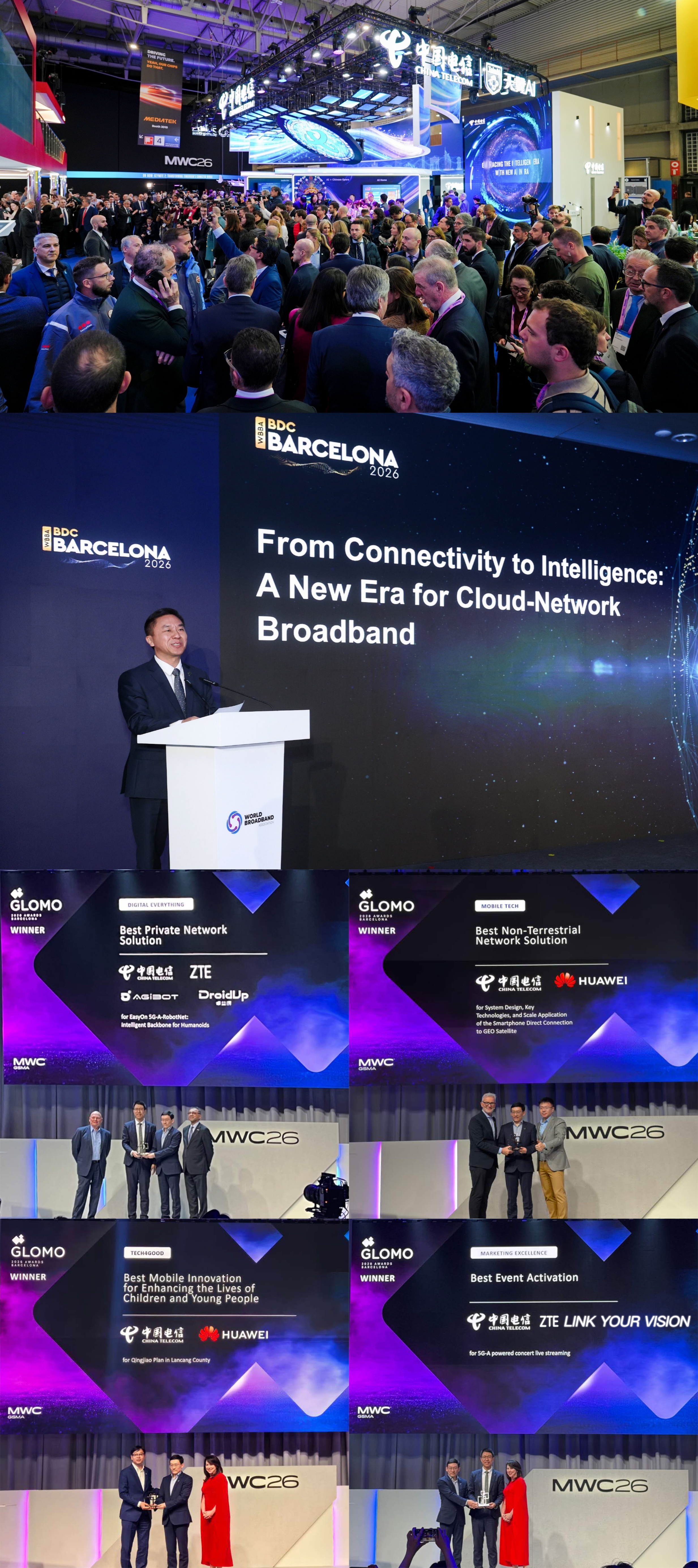 China Telecom Concludes MWC 2026 with Outstanding Success China Telecom MWC 2026