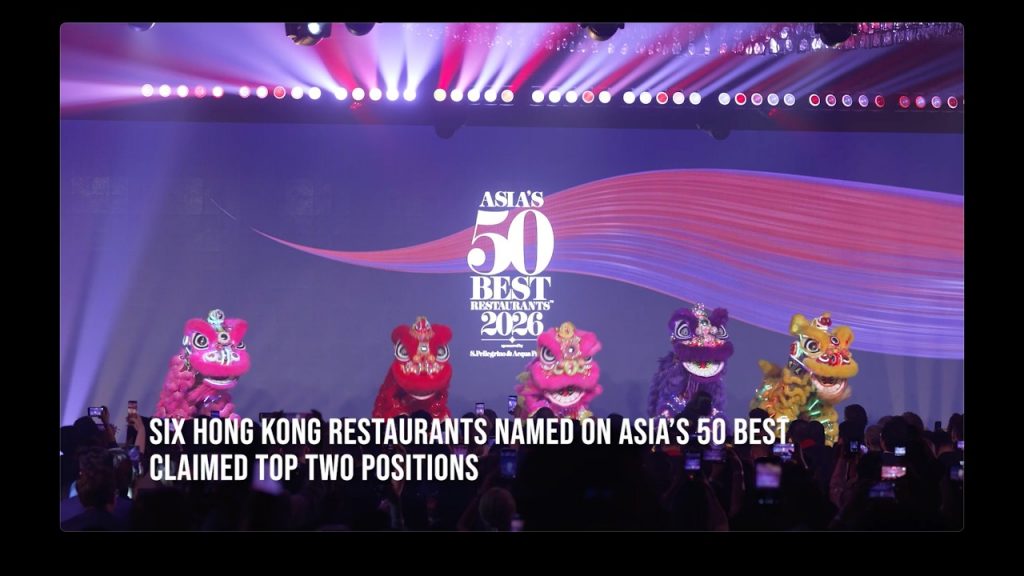 Hong Kong Restaurants Claim Top Two Spots in Asia’s 50 Best - Alvinology