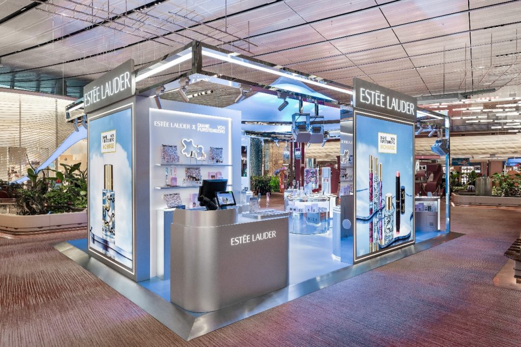 Estée Lauder Teams Up with Diane von Furstenberg to Launch InCharge Collection at Changi Airport Estée Lauder Teams Up with Diane von Furstenberg to Launch InCharge Collection at Changi Airport - Alvinology