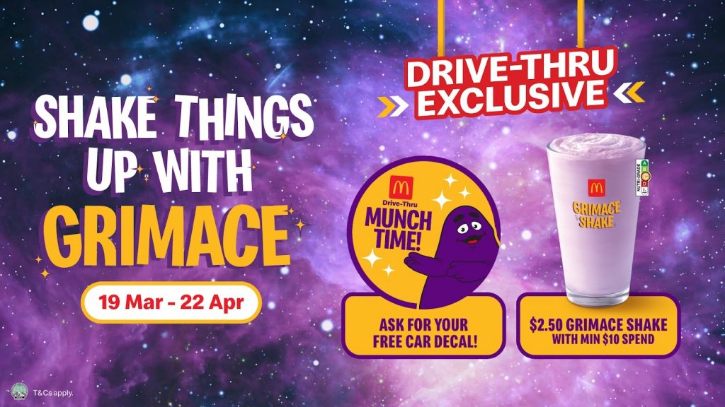Grimace Shake Lands in Singapore as McDonald’s Unveils New Menu, Merch and Fan Experiences Grimace Shake Lands in Singapore as McDonald’s Unveils New Menu, Merch and Fan Experiences - Alvinology