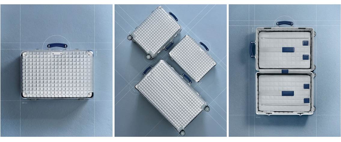 RIMOWA Launches Limited-Edition Classic Aluminium Grid Collection Inspired by 1969 Archives - Alvinology