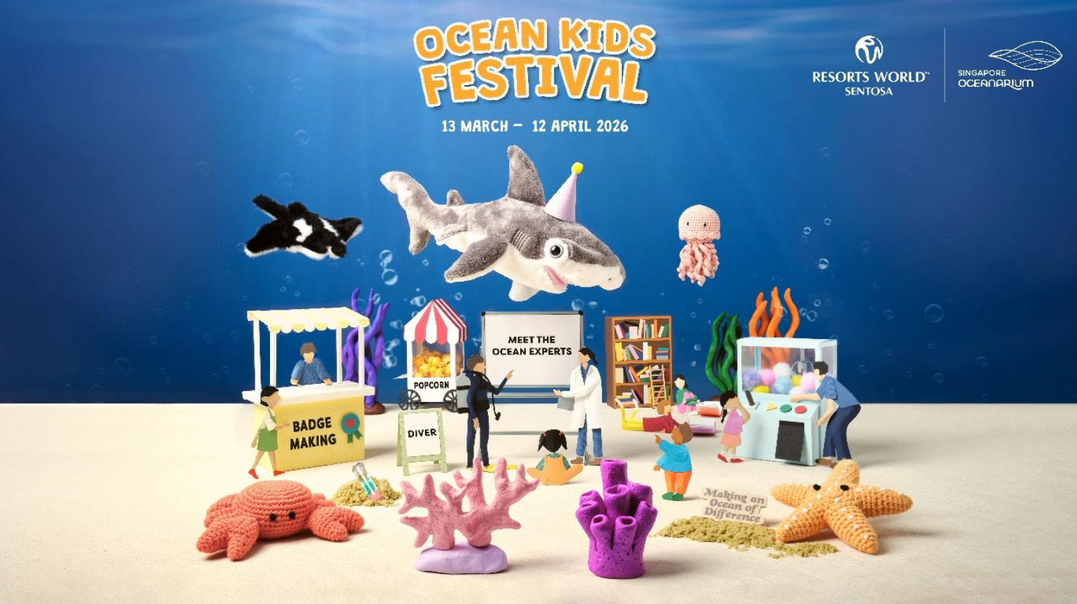 Singapore Oceanarium Launches Inaugural Ocean Kids Festival for Families This March - Alvinology