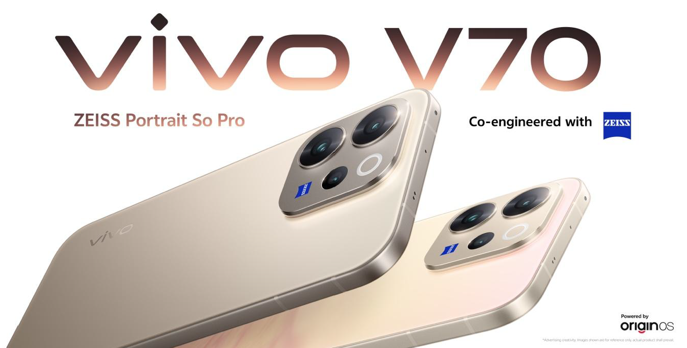 vivo V70 Launches in Singapore with Sleek Design, ZEISS Imaging Upgrades, and Smarter OriginOS 6 - Alvinology
