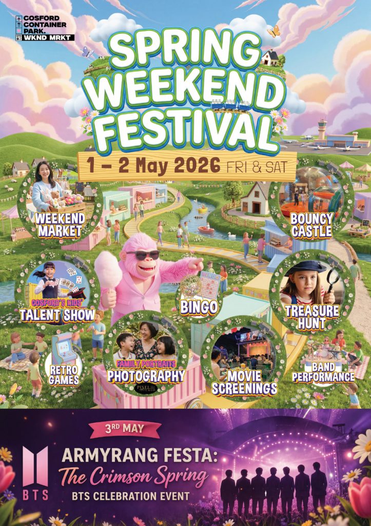 Cosford Container Park Unveils New Lifestyle Concept with YOUNGS Restaurant & Bar and 3-Day Spring Festival - Alvinology