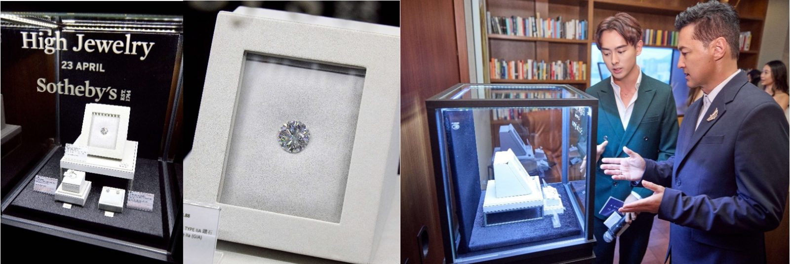 De Beers Group Celebrates Natural Diamonds, Culture And Long-Lasting Values The De Beers Jwaneng 28.88, a remarkable 28.88-carat D-colour, flawless diamond, takes centre stage at the event, with a 3.03-carat D-colour pear-shaped internally flawless diamond ring, and a pair of 2.00-carat & 2.01-carat D-colour internally flawless diamond earrings.