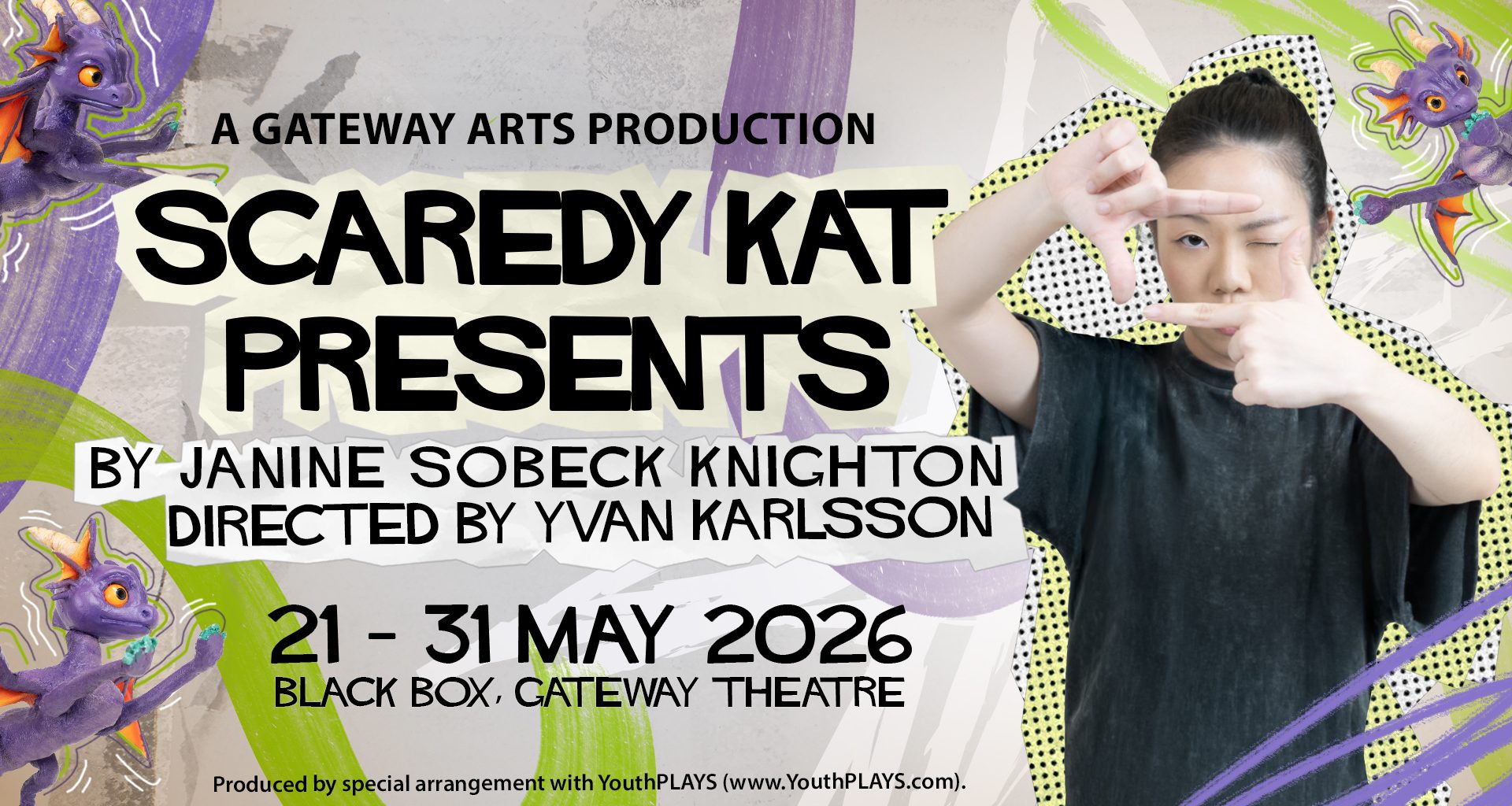 Gateway Arts Turns Anxiety into Art with New Youth Production Scaredy Kat Presents - Alvinology