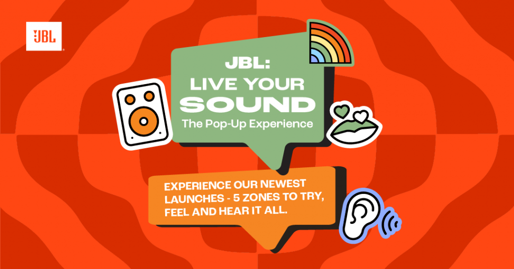 JBL Marks 80 Years with ‘Live Your Sound’ Pop-Up Experience at Funan - Alvinology