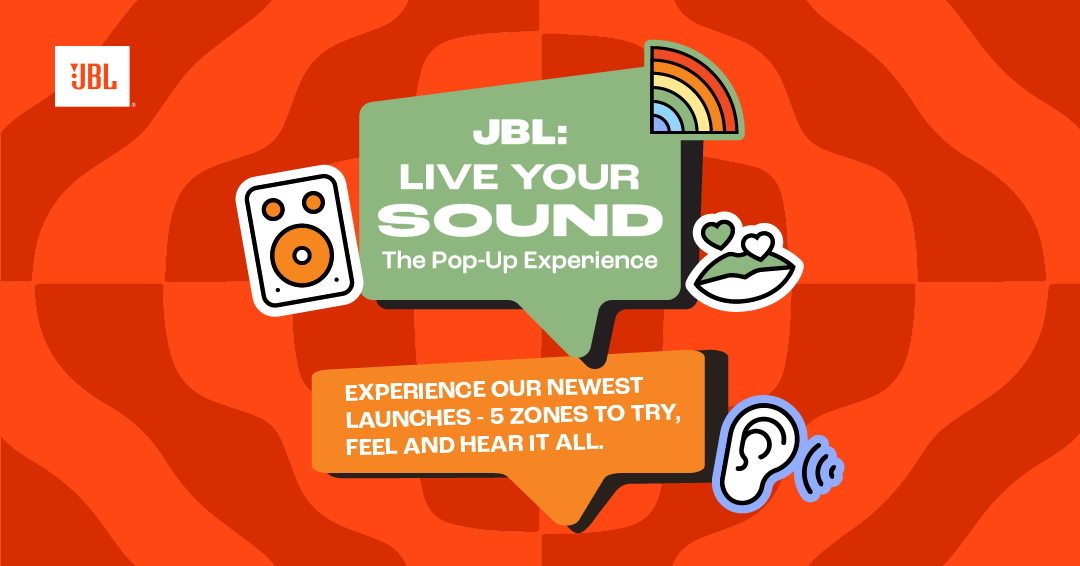 JBL Marks 80 Years with ‘Live Your Sound’ Pop-Up Experience at Funan - Alvinology