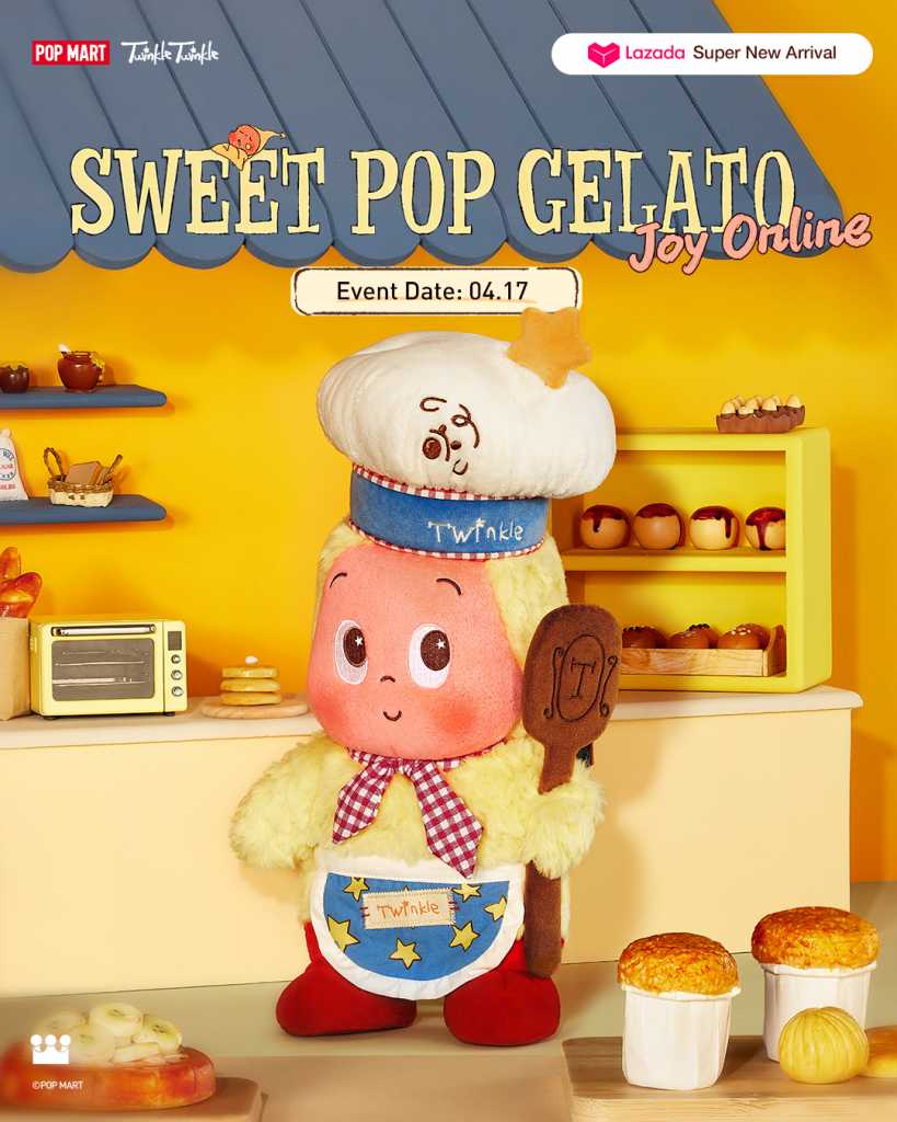 POP MART’s “Twinkle Twinkle Sweet Pop Gelato” Launches on Lazada with Exclusive Rewards - Alvinology