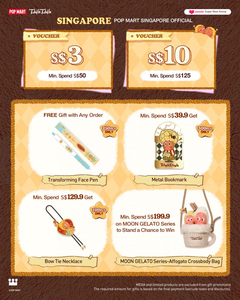 POP MART’s “Twinkle Twinkle Sweet Pop Gelato” Launches on Lazada with Exclusive Rewards - Alvinology