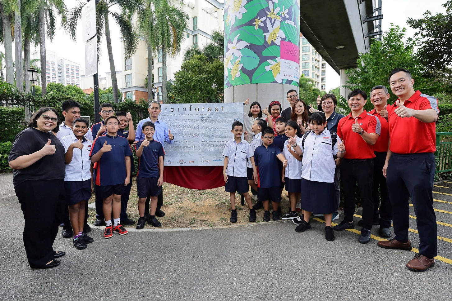 “Trainforest” Artwork Unveiled at Kembangan MRT, Marking Expansion of Art Under Viaduct Spaces - Alvinology