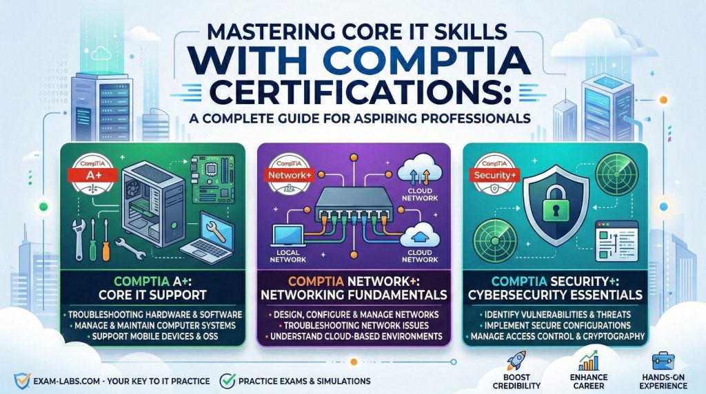 Mastering Core IT Skills with CompTIA Certifications: A Complete Guide for Aspiring Professionals - Alvinology