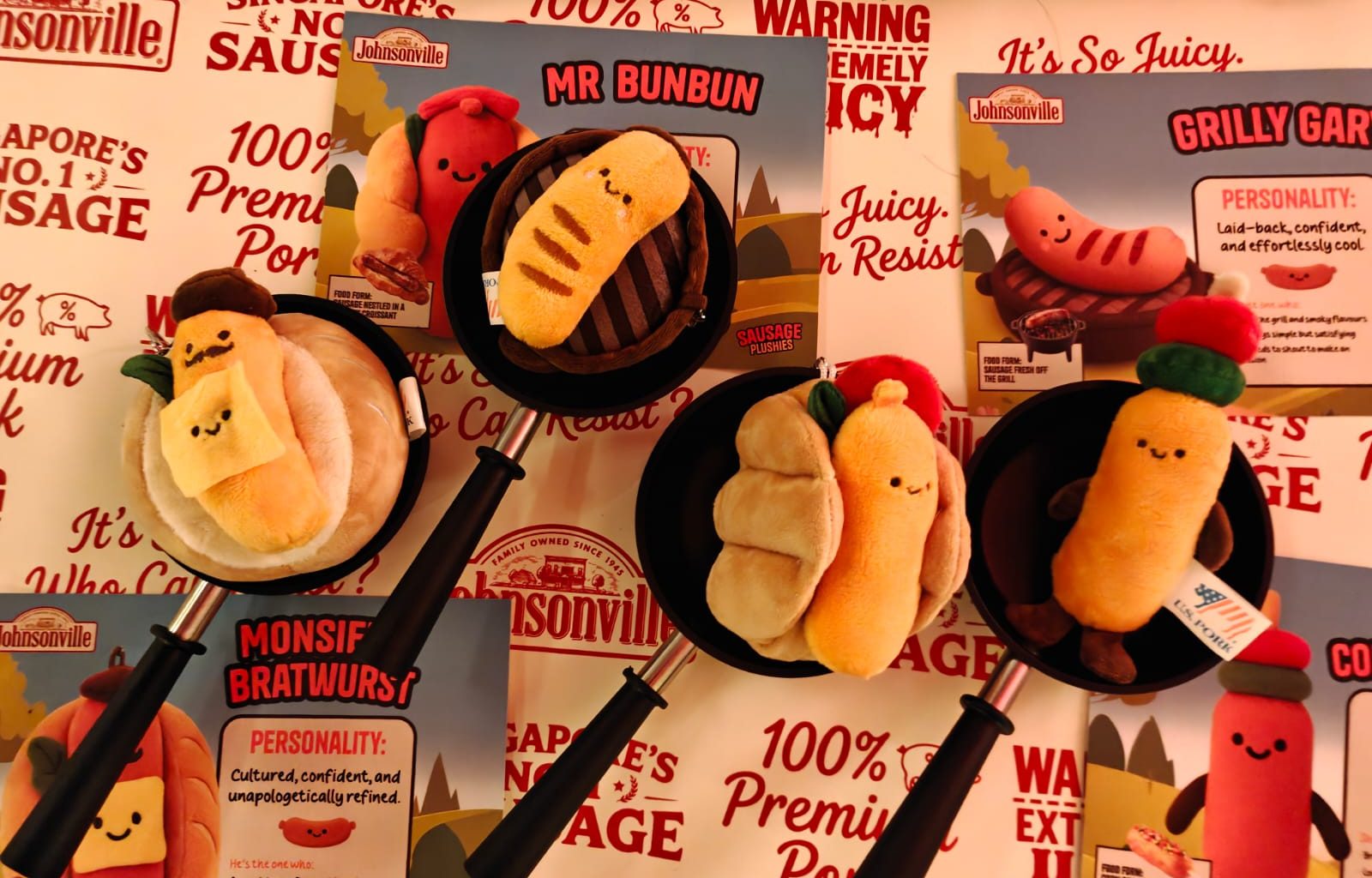 Collect All Four Sausage Plushies With Johnsonville Twin Packs This April and May - Alvinology