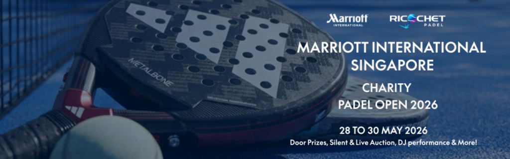 Marriott International Launches Singapore Charity Padel Open 2026 to Support Community Chest - Alvinology
