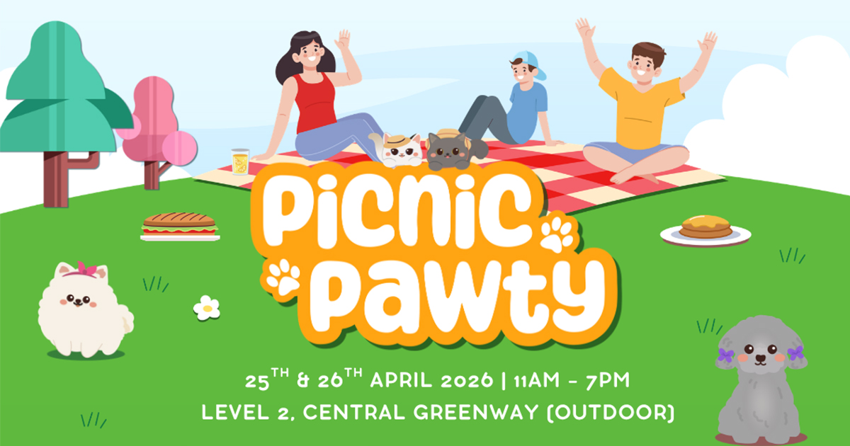 Pasir Ris Mall to Host “Picnic Pawty” This Weekend with Pet-Friendly Fun, Contests, and Live Entertainment - Alvinology