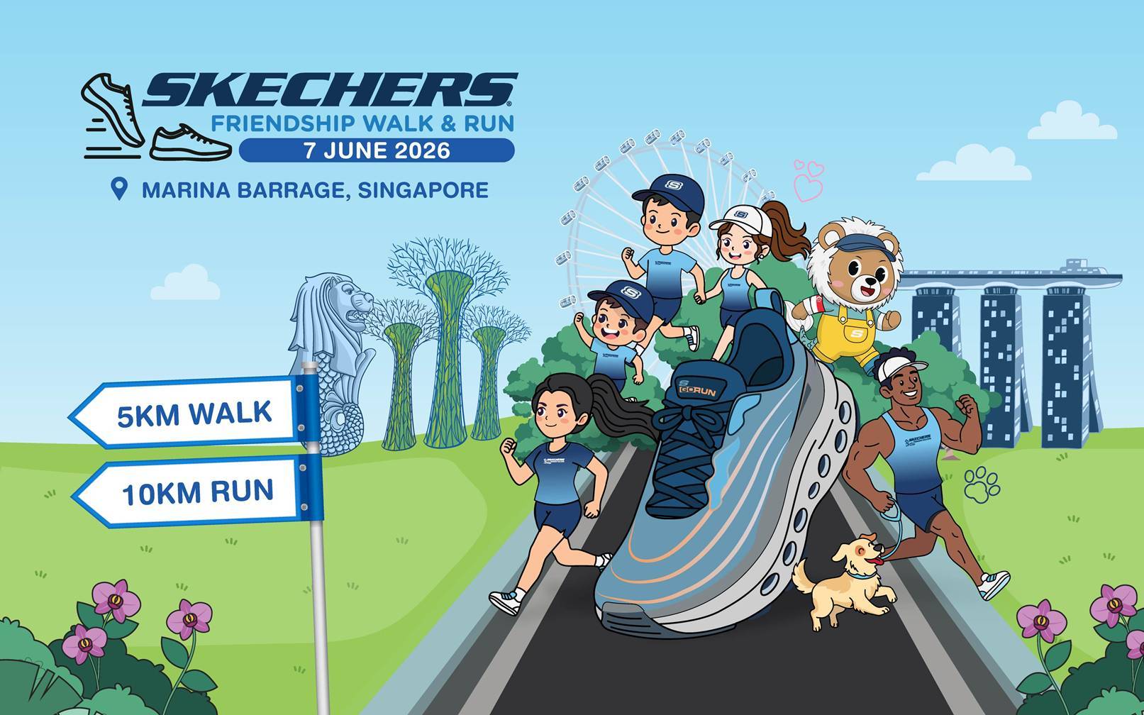 Skechers Friendship Walk and Run 2026 Returns to Marina Barrage, Registrations Now Open - Alvinology
