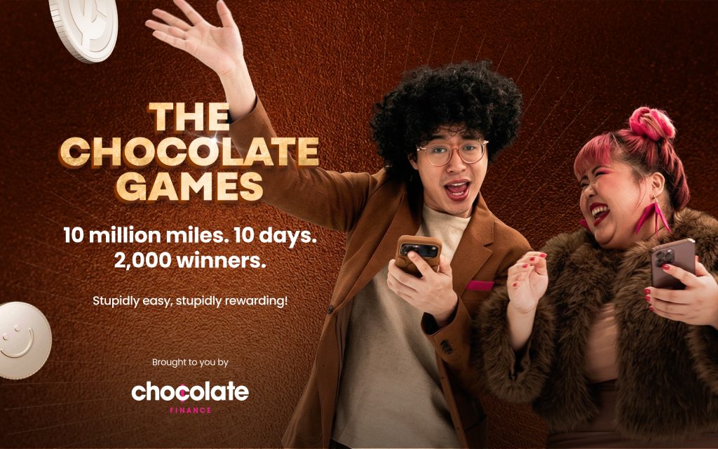 Chocolate Finance Launches “The Chocolate Games” With 10 Million Miles Up for Grabs in Playable Competition - Alvinology