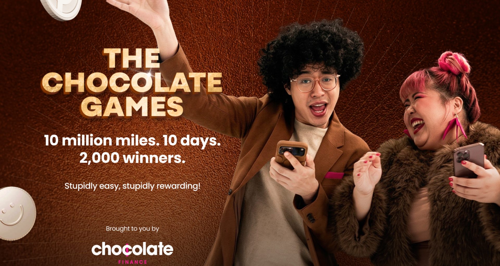 Chocolate Finance Launches “The Chocolate Games” With 10 Million Miles Up for Grabs in Playable Competition - Alvinology