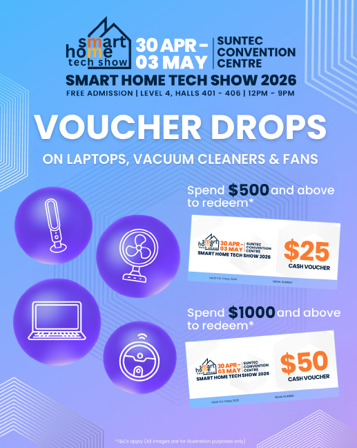 Smart Home Tech Show 2026 Returns to Suntec with Massive Deals, New Tech Launches and $300,000 Prize Pool Smart Home Tech Show 2026 Returns to Suntec with Massive Deals, New Tech Launches and $300,000 Prize Pool - Alvinology