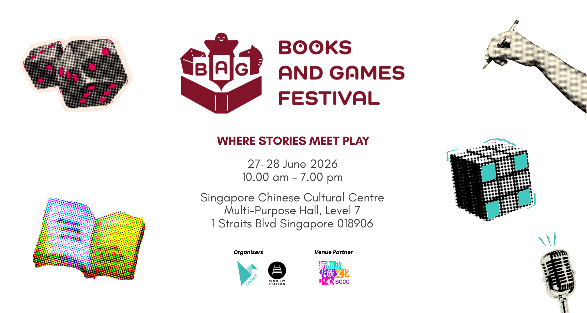 BAGFest 2026 Debuts in Singapore, Bringing Books and Board Games Together in One Creative Festival - Alvinology