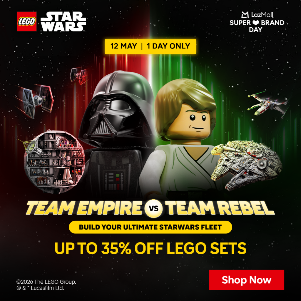 Lazada and LEGO Singapore Launch First Ever LEGO Star Wars Super Brand Day with Exclusive Sets and Collectibles - Alvinology