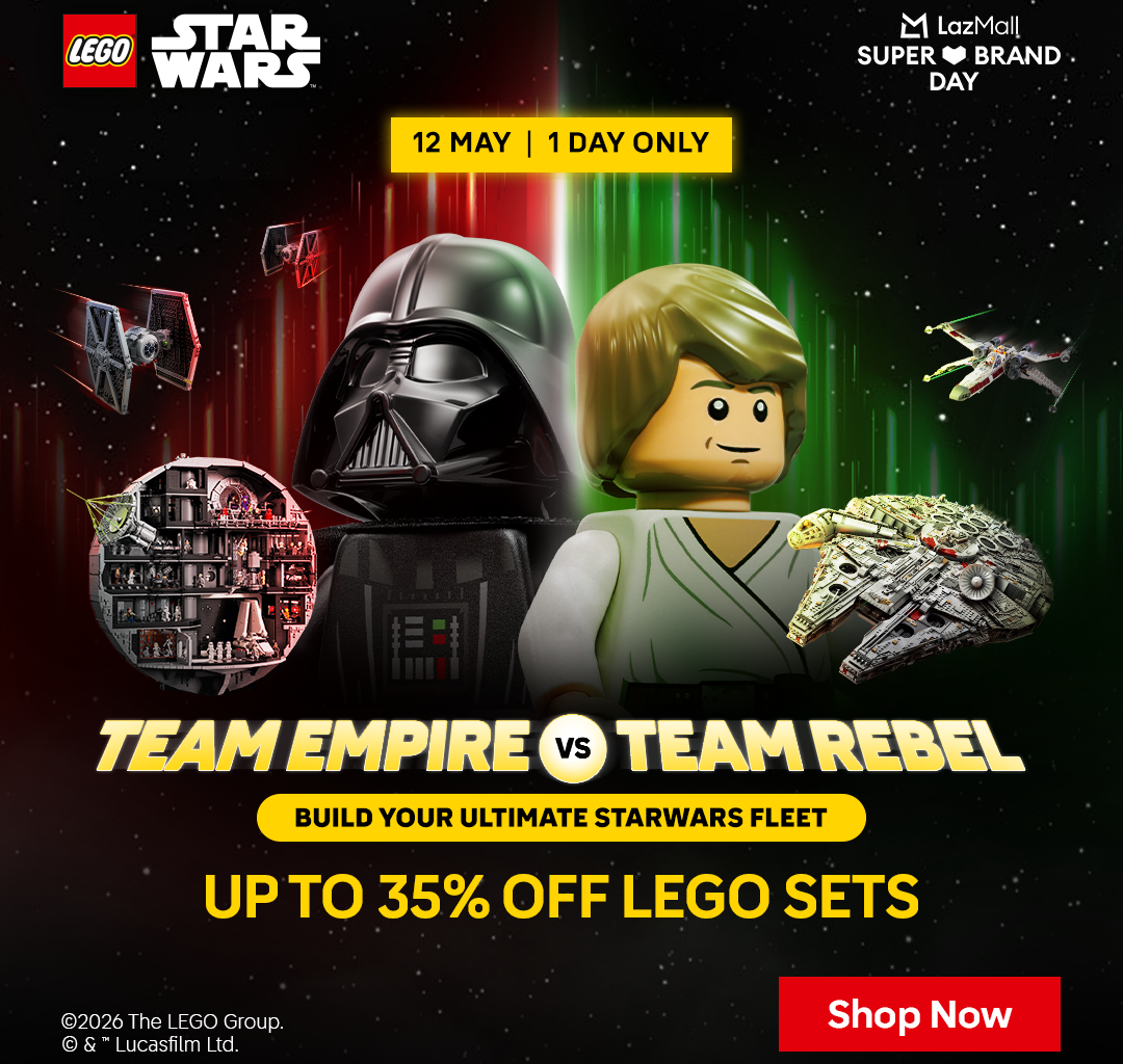 Lazada and LEGO Singapore Launch First Ever LEGO Star Wars Super Brand Day with Exclusive Sets and Collectibles - Alvinology