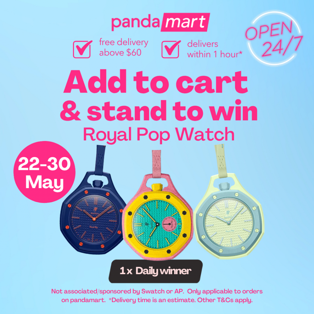 foodpanda Brings Fast Picnic Deliveries, Grocery Deals and Royal Pop Watch Giveaway for June School Holidays - Alvinology
