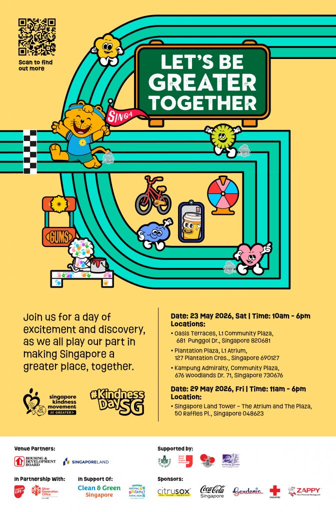 Kindness Takes Over the Heartlands as Singapore Kindness Movement Rolls Out Nationwide Activations for Kindness Day SG 2026 - Alvinology