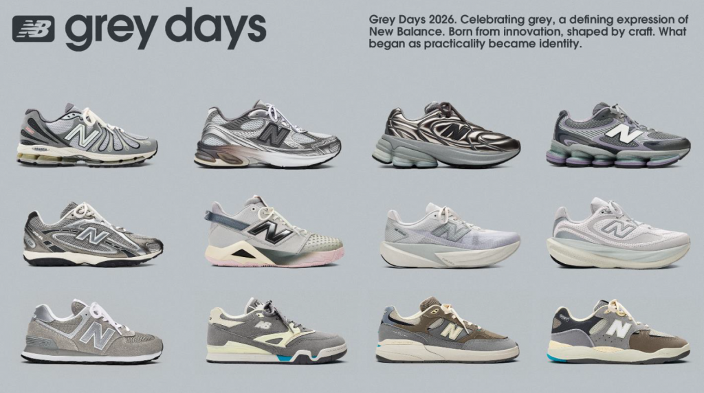 New Balance Brings “Grey Days” Celebration to Singapore with Exclusive Clarke Quay Experience - Alvinology
