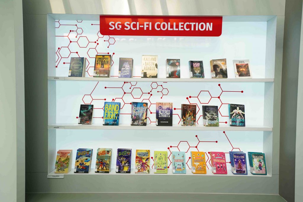 National Library Board Launches Sci-Fi Pop-up Library at Parkway Parade and Expands Sit-n-Read Nodes Across Singapore - Alvinology