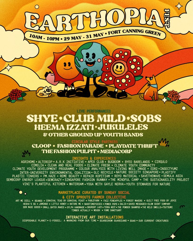 Earthopia Fest 2026 Returns At Fort Canning Green With Bigger Venue, Hands On Workshops And Free Concert - Alvinology