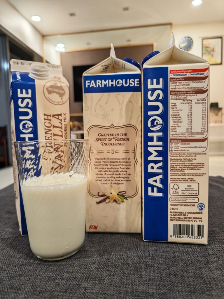 FARMHOUSE Launches Limited Edition French Vanilla Milk in Singapore - Alvinology